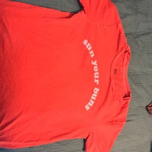 Sun your Buns t shirt